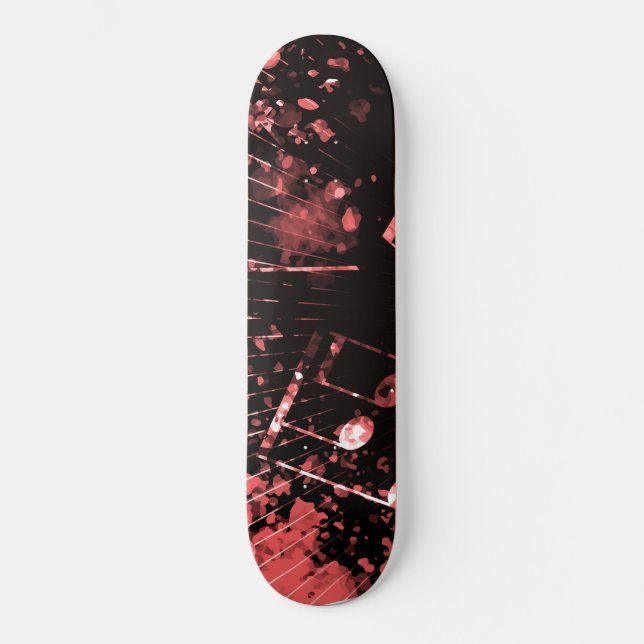 Musikalische Atmosphäre 4 Skateboard (Vorderseite)