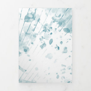 Musikalische Atmosphäre 5 Dreifach Gefaltete Urlaubskarte