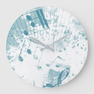Musikalische Atmosphäre 5 Große Wanduhr