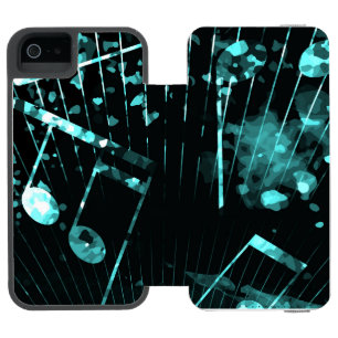 Musikalische Atmosphäre 6 Incipio Watson™ iPhone 5 Geldbörsen Hülle