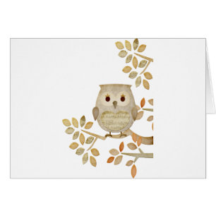 Musikalische Baum-Eule