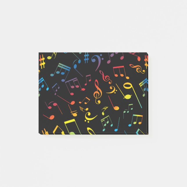 Musikalische Bemerkungen 5 Post-it Klebezettel (Vorderseite)