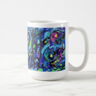 Musikalische Bemerkungen Abstrakte Art Malerei Tas Tasse
