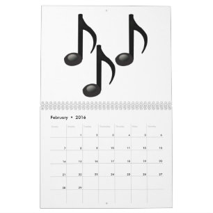 Musikalische Bemerkungen - Emoji Kalender