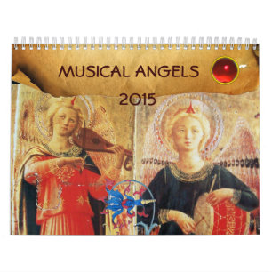 MUSIKALISCHE ENGELS-KUNST-SAMMLUNG   2015 KALENDER