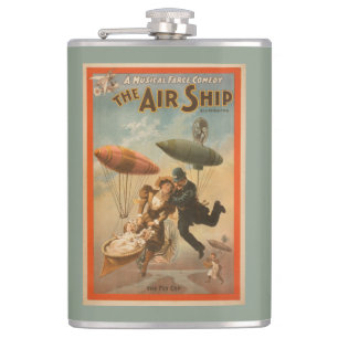 Musikalische Farce-Komödie, The Air Ship Theatre 2 Flachmann