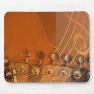 Musikalische Gitarre Mousepad