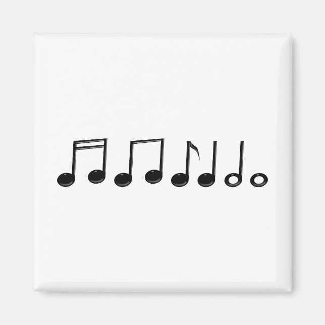 Musikalische Hinweise Magnet (Vorne)