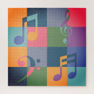 Musikalische Hinweise   Music Threading Art Puzzle
