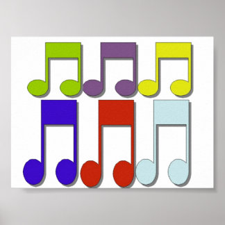 Musikalische Hinweise Poster