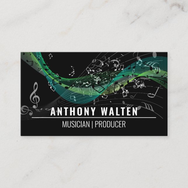 Musikalische Hinweise | Sound Visitenkarte (Vorderseite)