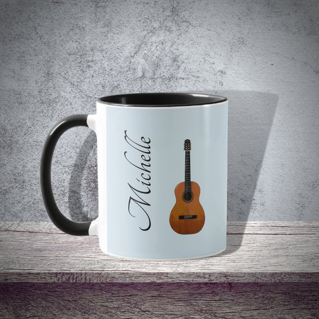 Musikalische Instrumentengitarrist Blue Tasse (Von Creator hochgeladen)
