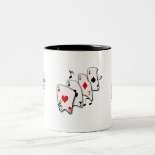 Musikalische Karten - Tasse