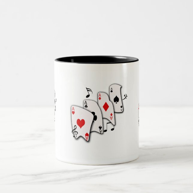 Musikalische Karten - Tasse (Mittel)
