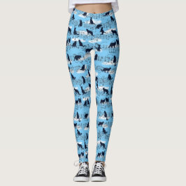musikalische Kätzchen Leggings