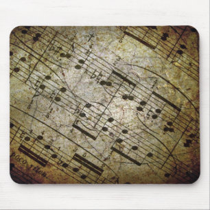 Musikalische Kerbe des alten Blattes, Mousepad