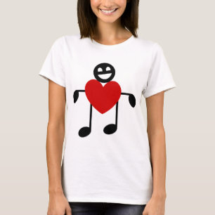 Musikalische Liebe T-Shirt