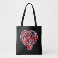 Musikalische Liebesvibrationen Rotes Herz Noten DJ