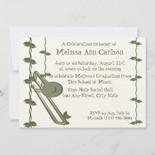 Musikalische Natur/Trombone Einladung