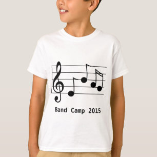 Musikalische Notation Band Camp T-Shirt