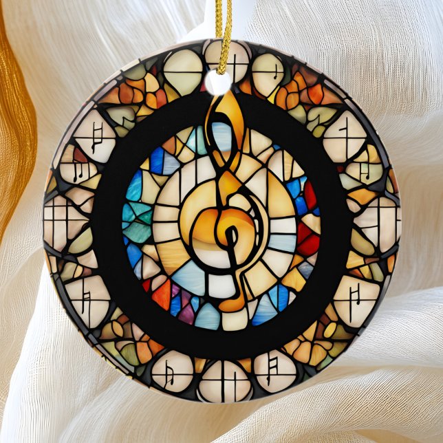 Musikalische Note Keramik Ornament (Von Creator hochgeladen)