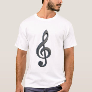 Musikalische Note - Treble clef T-Shirt