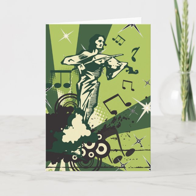 Musikalische Notizen für den Violinspieler (Vorderseite)