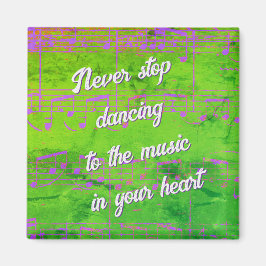 Musikalische Schritte - Neues Jazz-Magnet Magnet