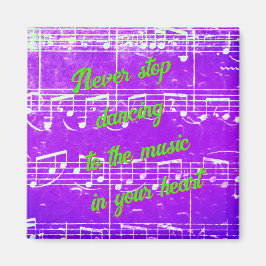 Musikalische Schritte - Royal Dance Magnet