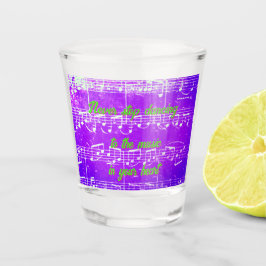 Musikalische Schritte - Royal Dance Shot glass Schnapsglas