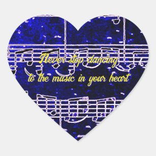 Musikalische Schritte - Sticker für die elektrisch