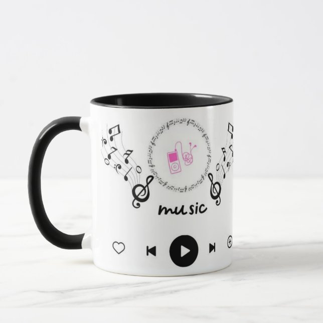Musikalische Seite anzeigen** Tasse (Links)