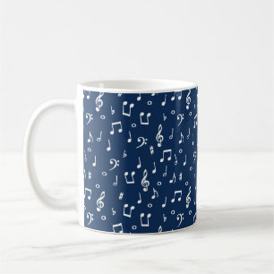 musikalische Symbole Kaffeetasse