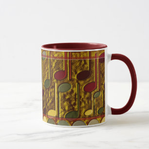 Musikalische Texturen Tasse