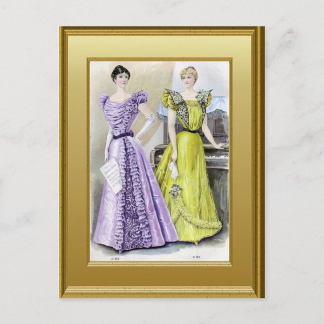 Musikalische Vorstellung Postkarte (Vorderseite)