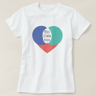 Musikalischer Baby-doll wird Zu die Pulse T-Shirt