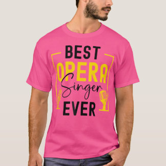Musikalischer Chor Opernsänger T-Shirt