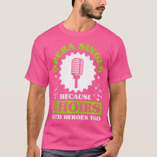 Musikalischer Chor Opernsänger T-Shirt