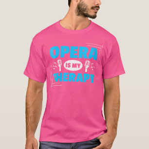 Musikalischer Chor-Sängerin T-Shirt