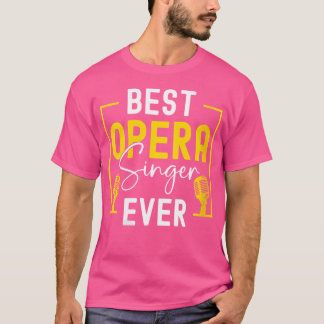 Musikalischer Chor-Sängerin T-Shirt