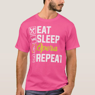 Musikalischer Chor-Sängerin T-Shirt