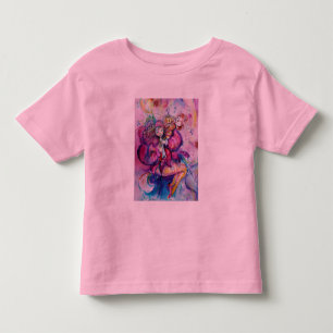 MUSIKALISCHER ROSA CLOWN KLEINKIND T-SHIRT