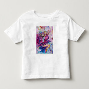 MUSIKALISCHER ROSAFARBENER CLOWN KLEINKIND T-SHIRT