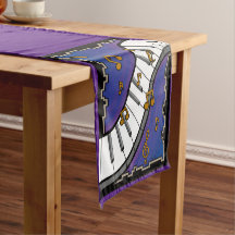 Musikalischer Tischläufer