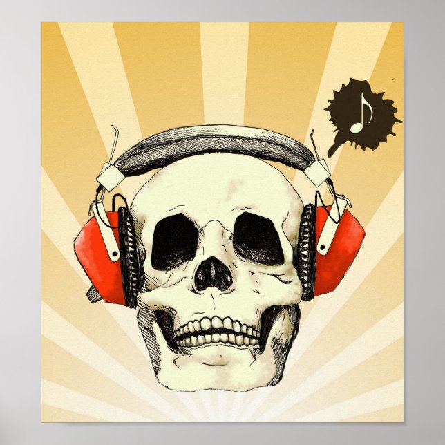 Musikalischer Typ Poster (Vorne)