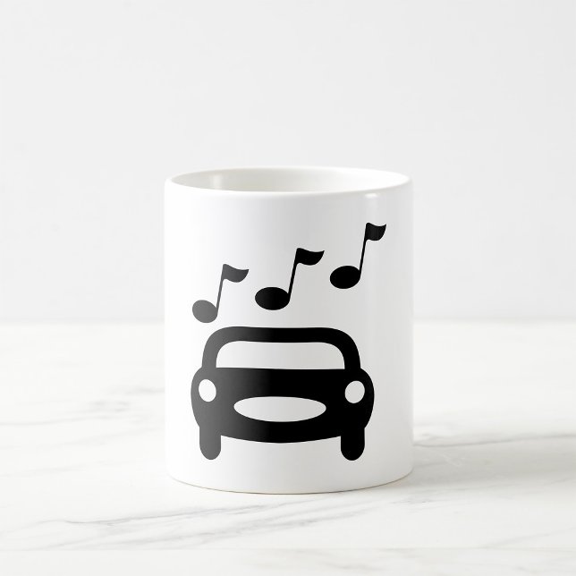 Musikalisches Auto Kaffeetasse (Von Creator hochgeladen)