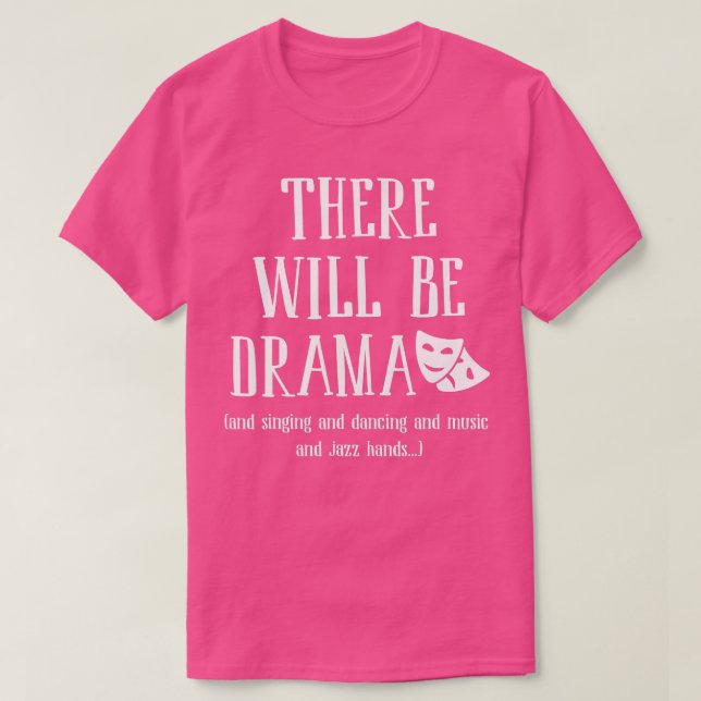 Musikalisches Drama Gesang Musik Männer Frauen Ki T-Shirt (Design vorne)