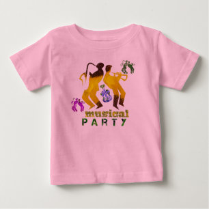 musikalisches Party Baby T-shirt