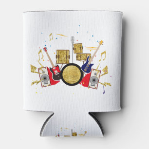 musikalisches Party Gitarre Drum Set musikalisch Dosenkühler