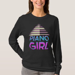 Musikalisches Pianist Musik Piano Klavier Piano Gi T-Shirt